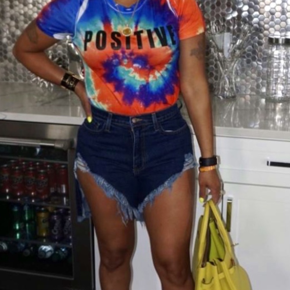 Positivity Tie Dye T-shirt